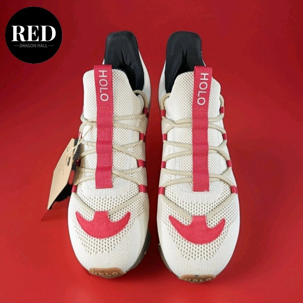 HOLO Artemis Trail Running Shoes Sneakers Red White - Men's Size 11 - Picture 6 of 15